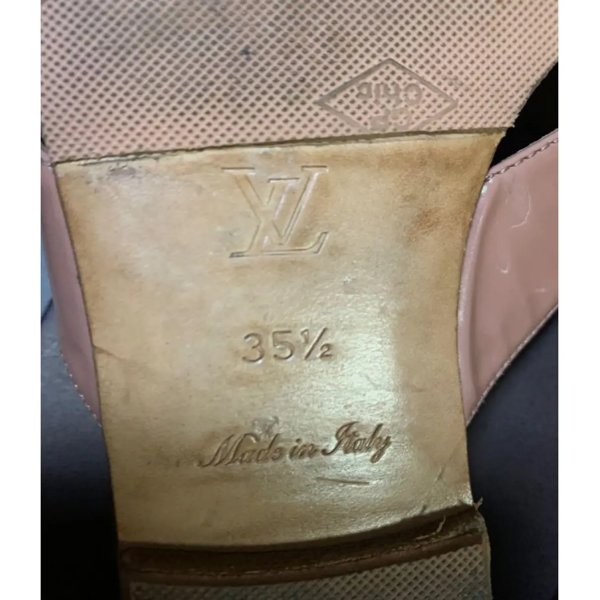 Patent leather sandal Louis Vuitton