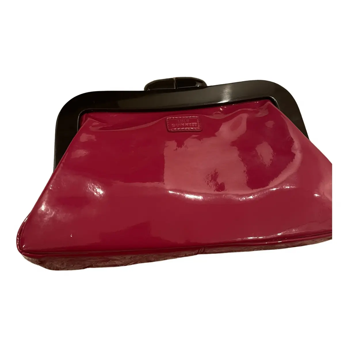 Patent leather clutch bag Lulu Guinness