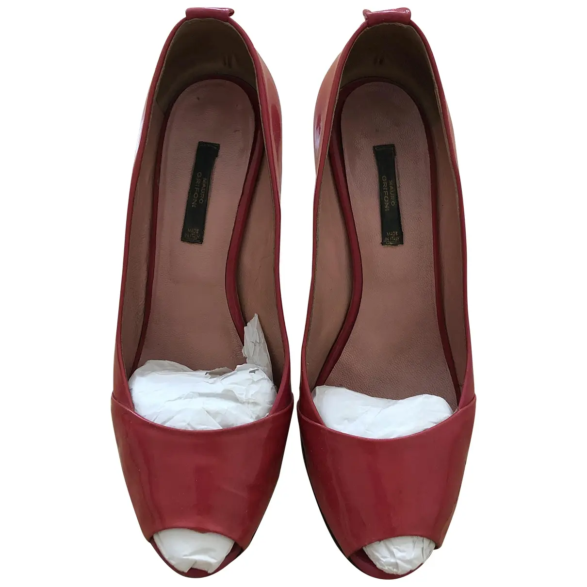 Patent leather heels Mauro Grifoni