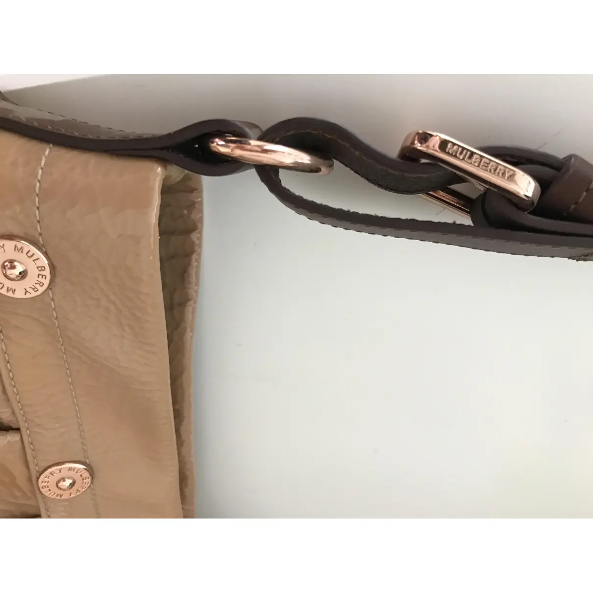 Patent leather handbag Mulberry