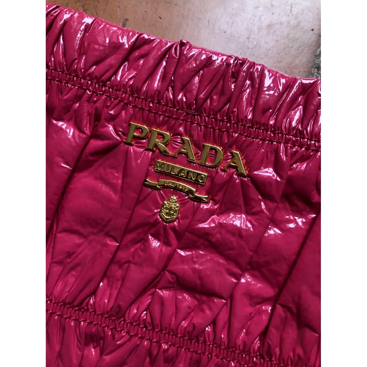 Prada Patent leather clutch bag for sale