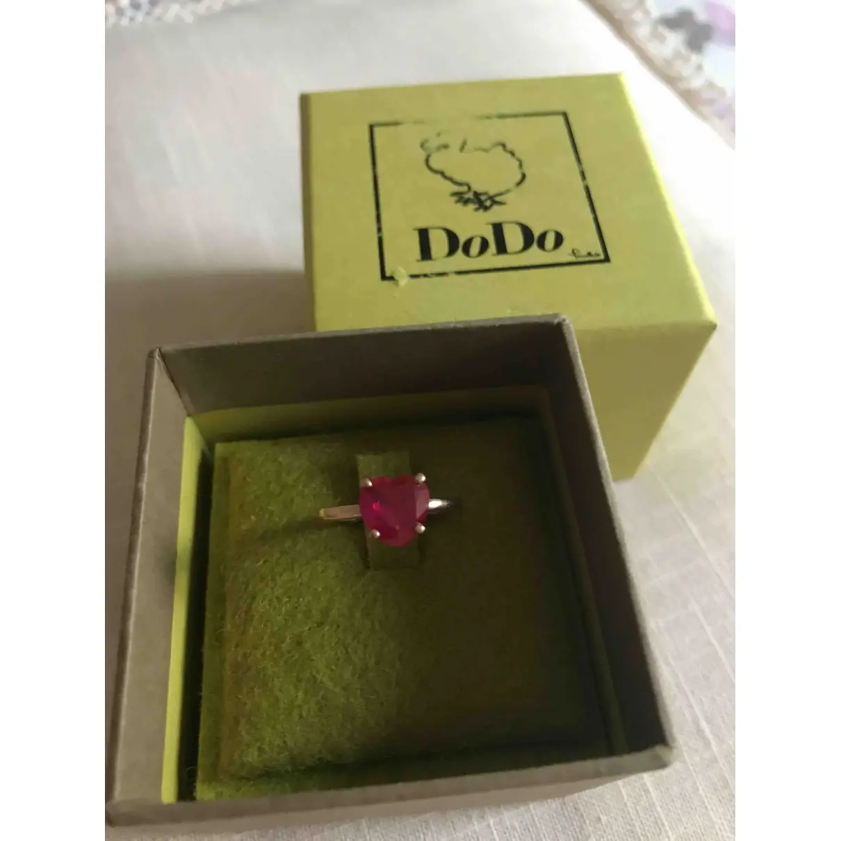 Pink gold ring Dodo
