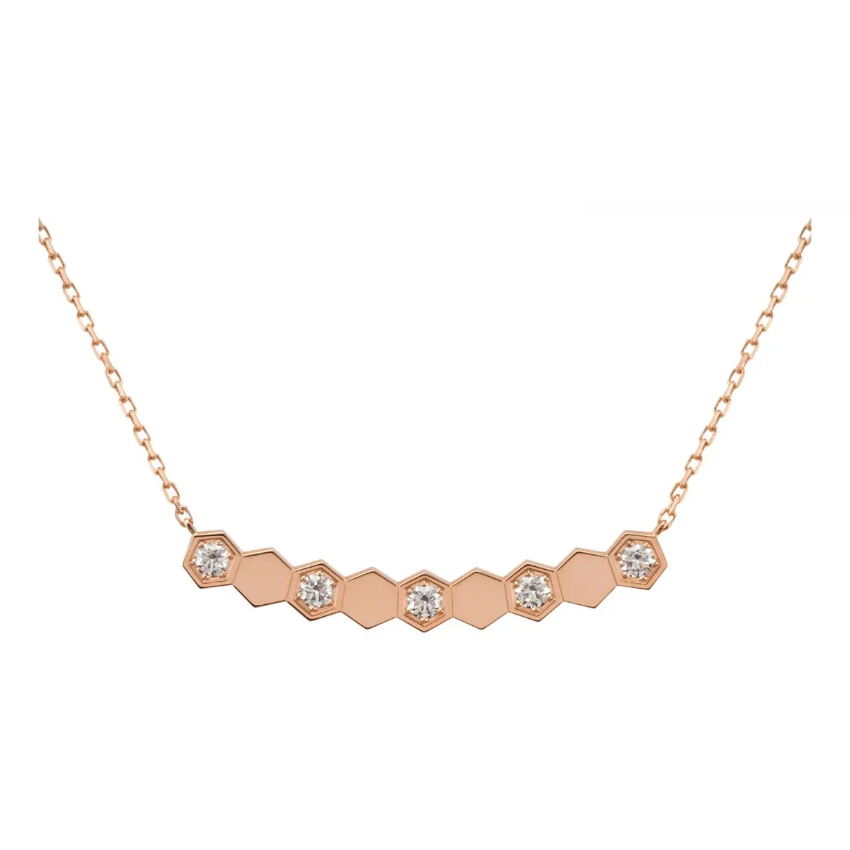 Bee my Love pink gold necklace Chaumet