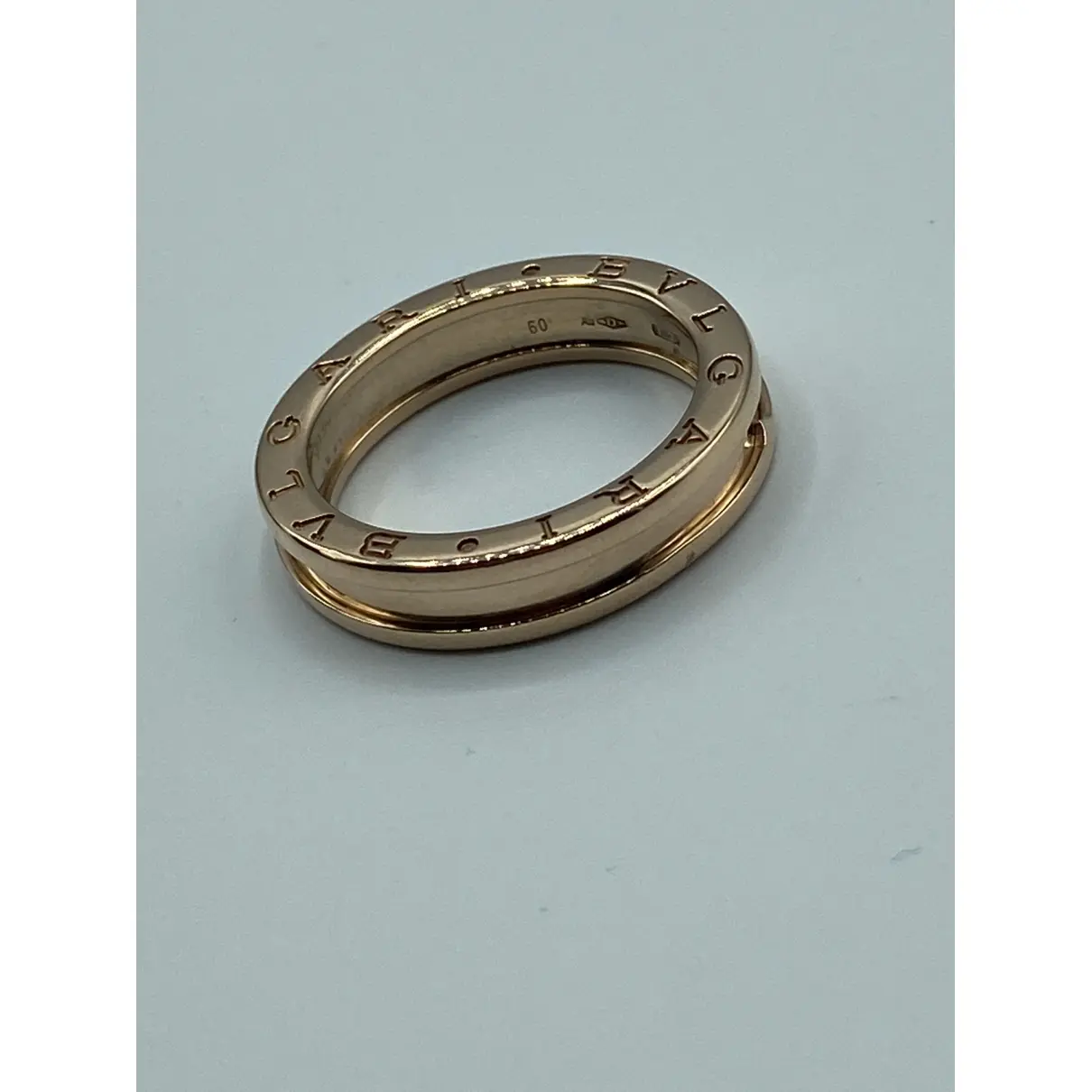 B.Zero1 pink gold ring Bvlgari