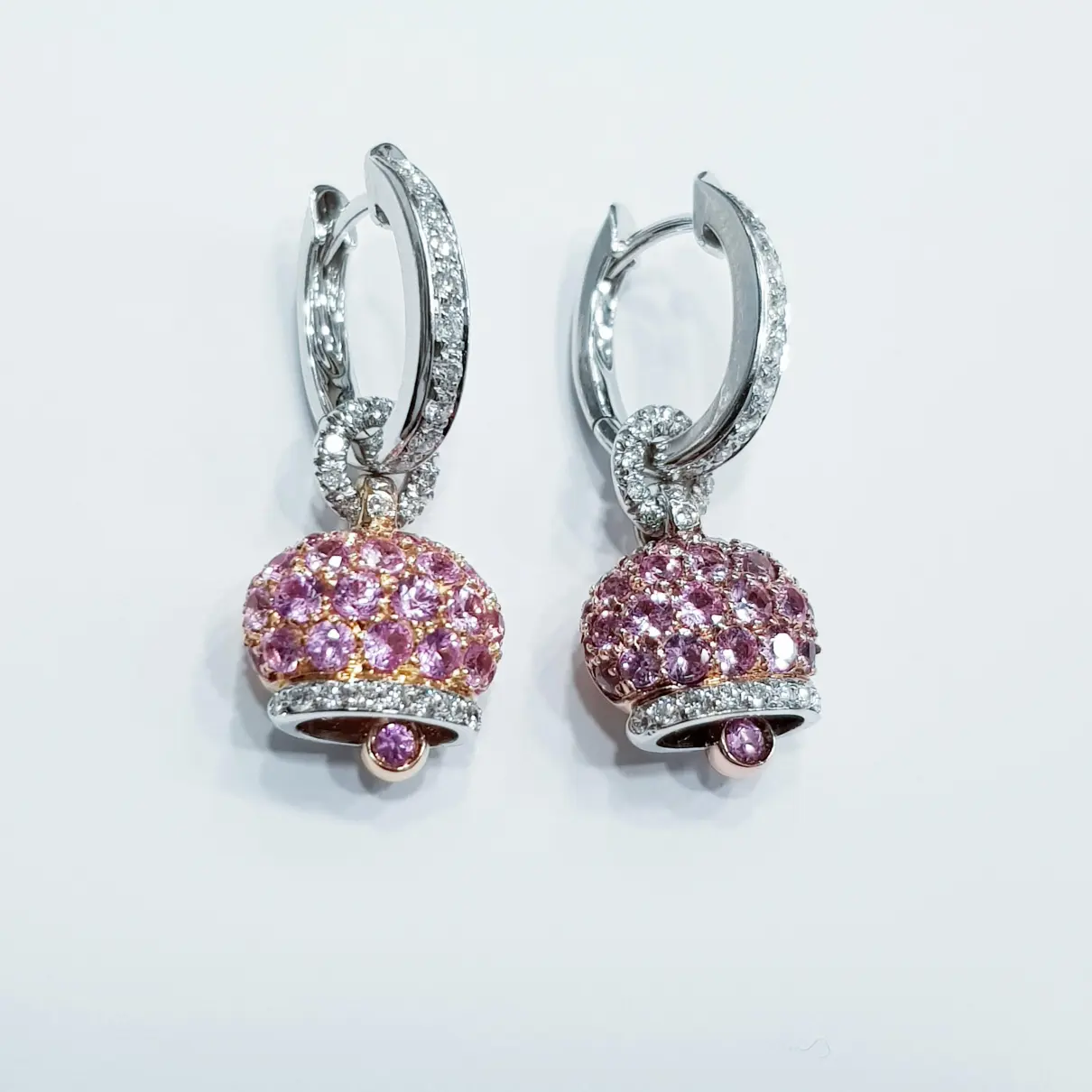Pink gold earrings CHANTECLER