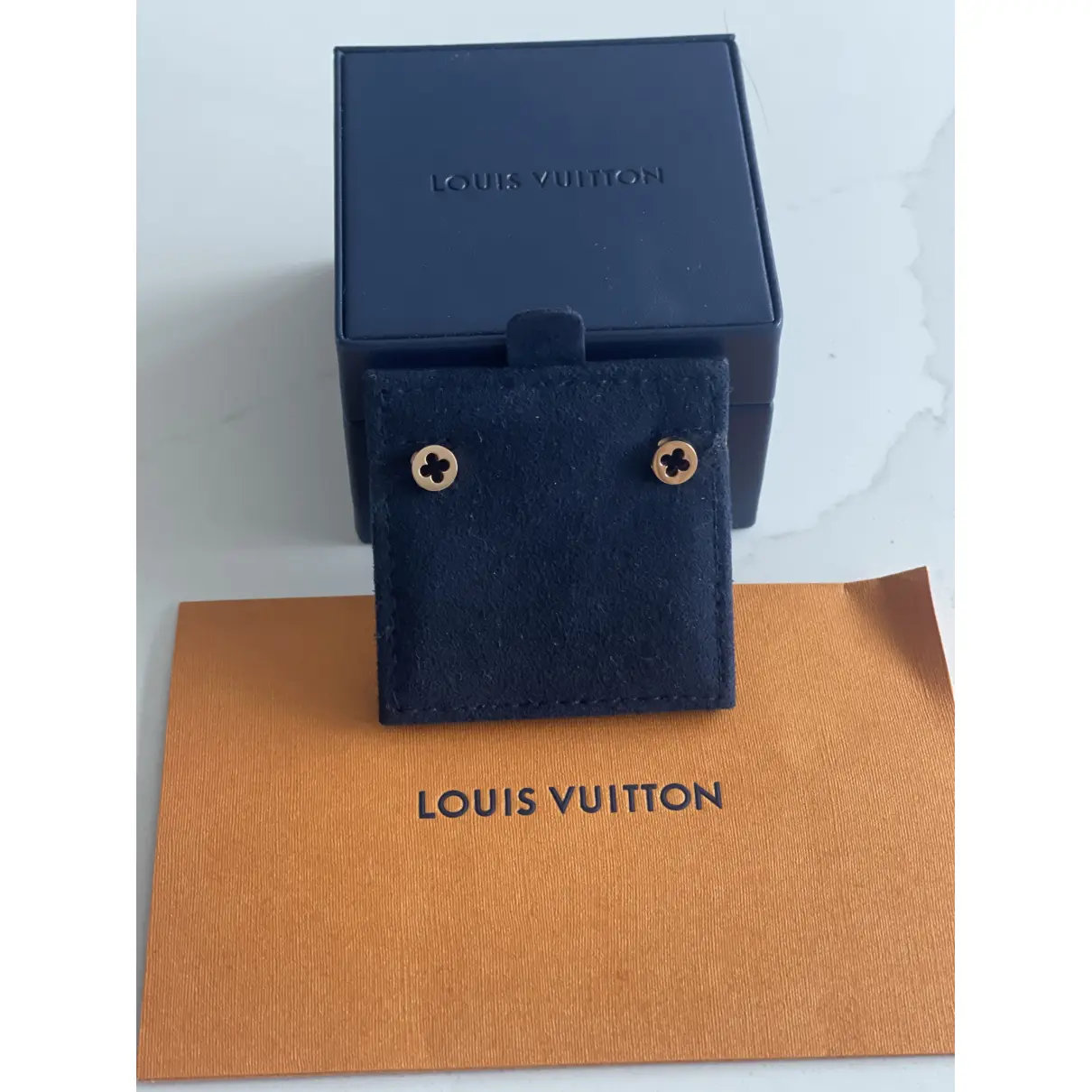 Empreinte pink gold earrings Louis Vuitton