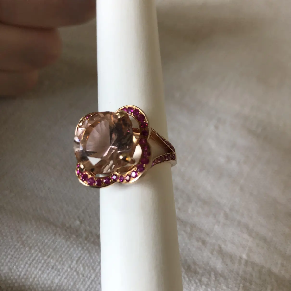 Pink gold ring Mauboussin