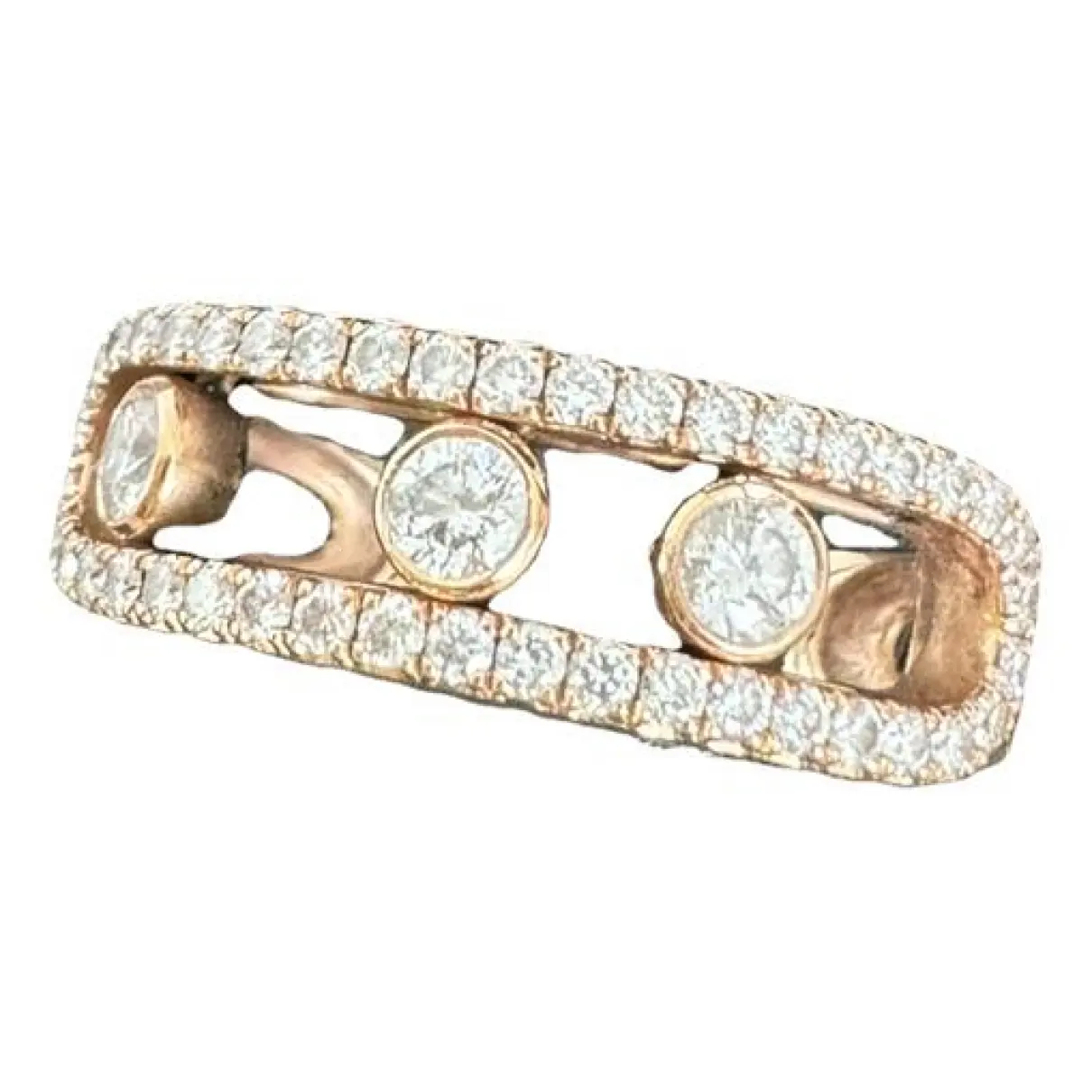 Move Classique pink gold ring