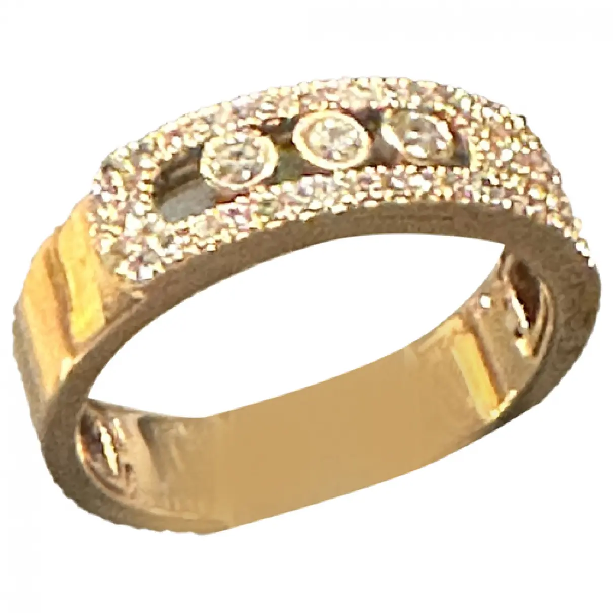 Move Joaillerie pink gold ring Messika