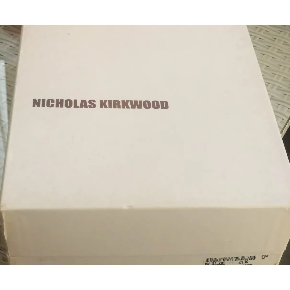 Python sandal Nicholas Kirkwood