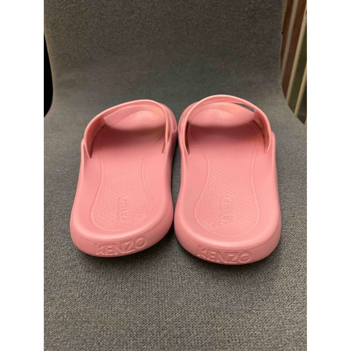 Pink Rubber Sandals Kenzo