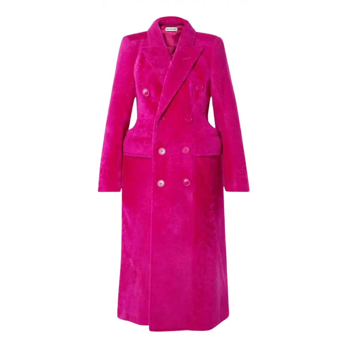 Shearling coat Balenciaga
