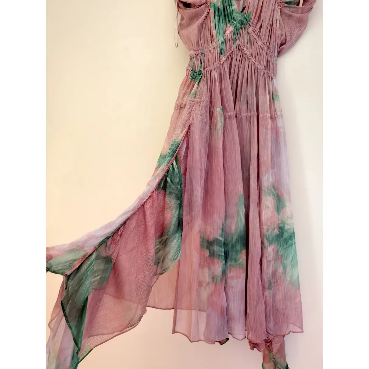 Silk mid-length dress Alessandro De Benedetti