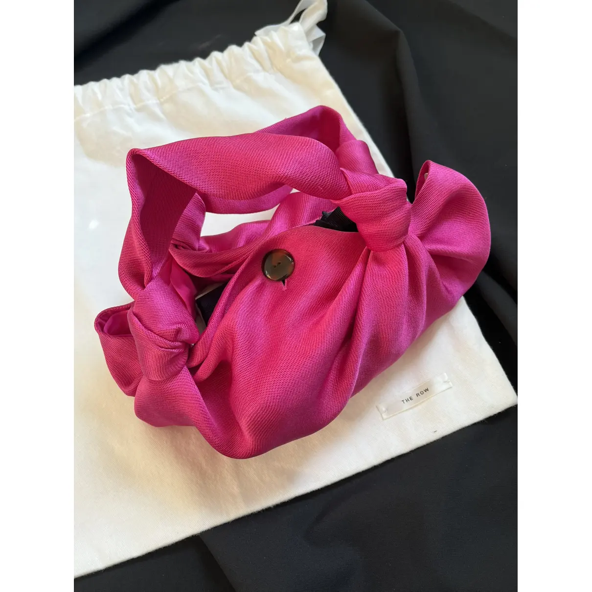 Buy The Row Ascot silk handbag online