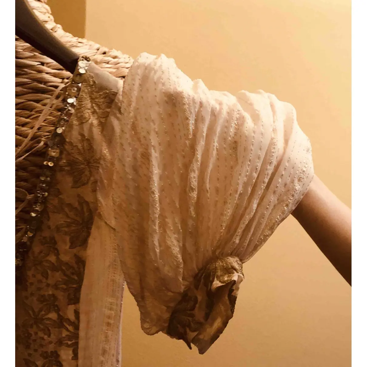 Silk mid-length dress Blumarine - Vintage