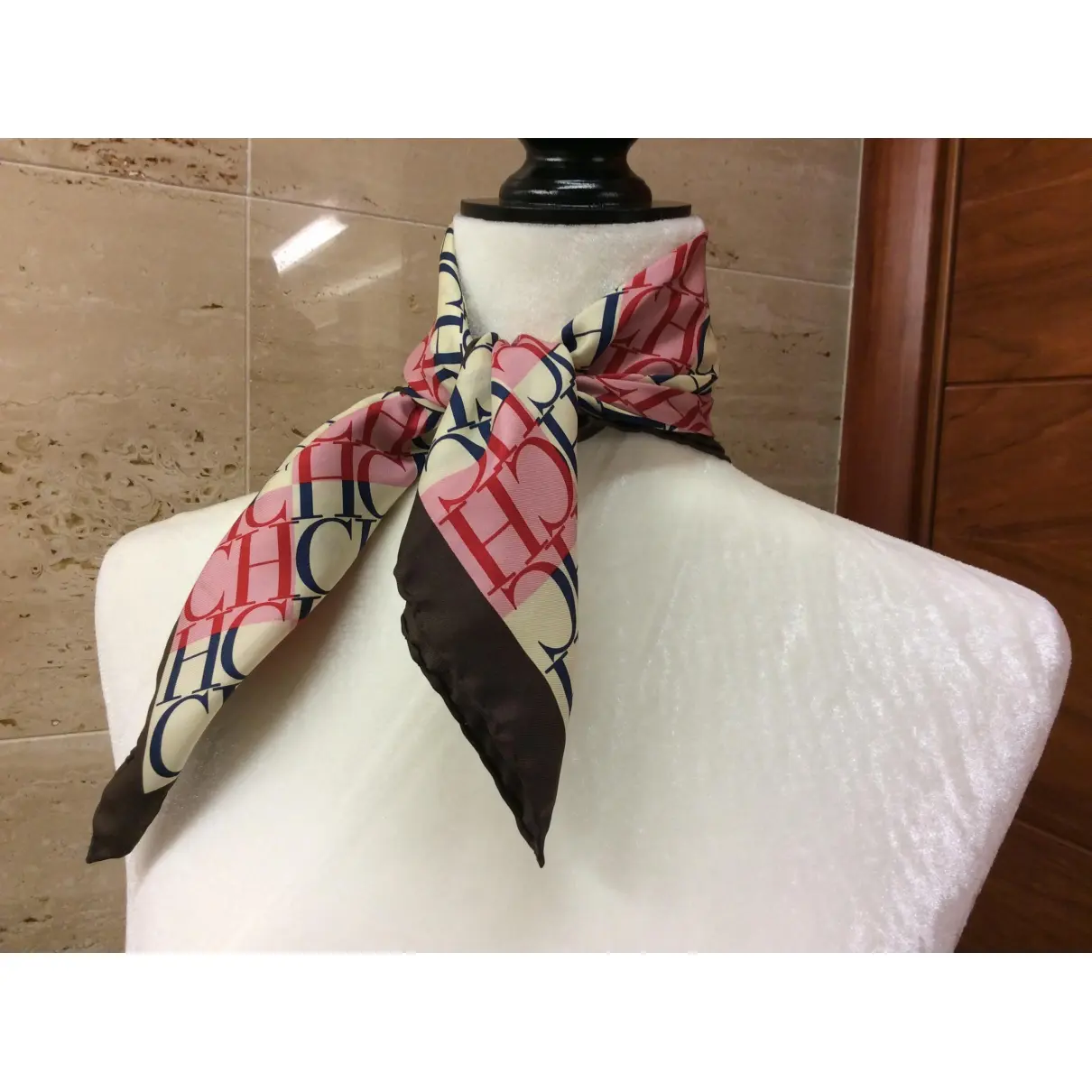 Carolina Herrera Silk handkerchief for sale