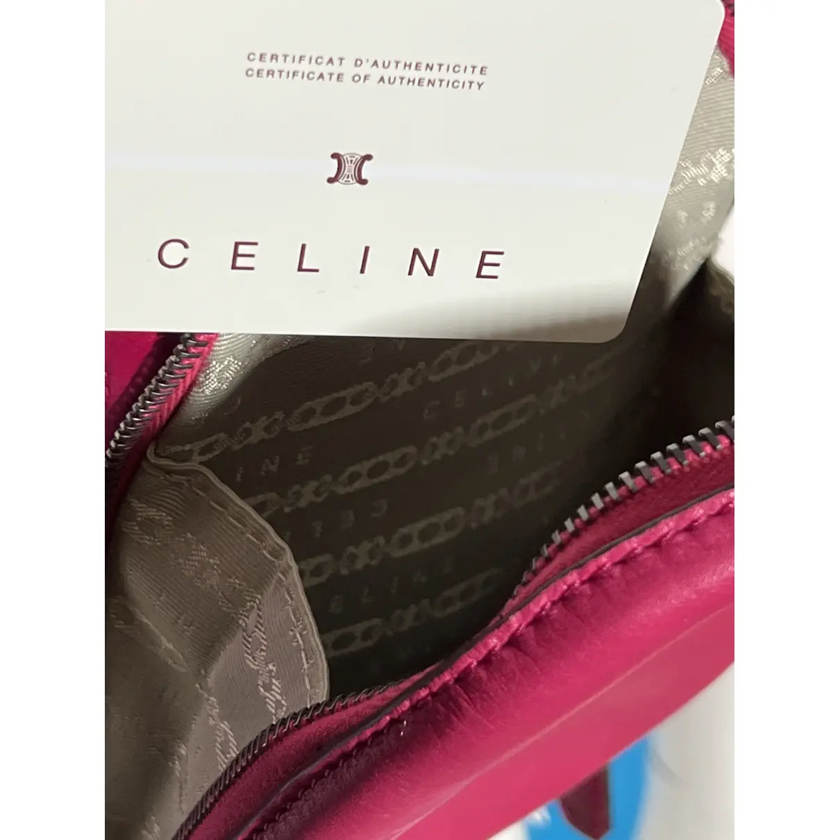 Silk backpack Celine