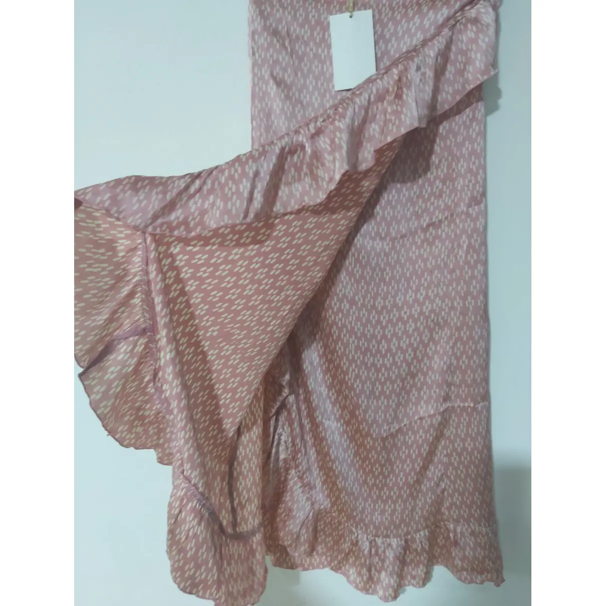 Silk mid-length skirt Cloe Cassandro