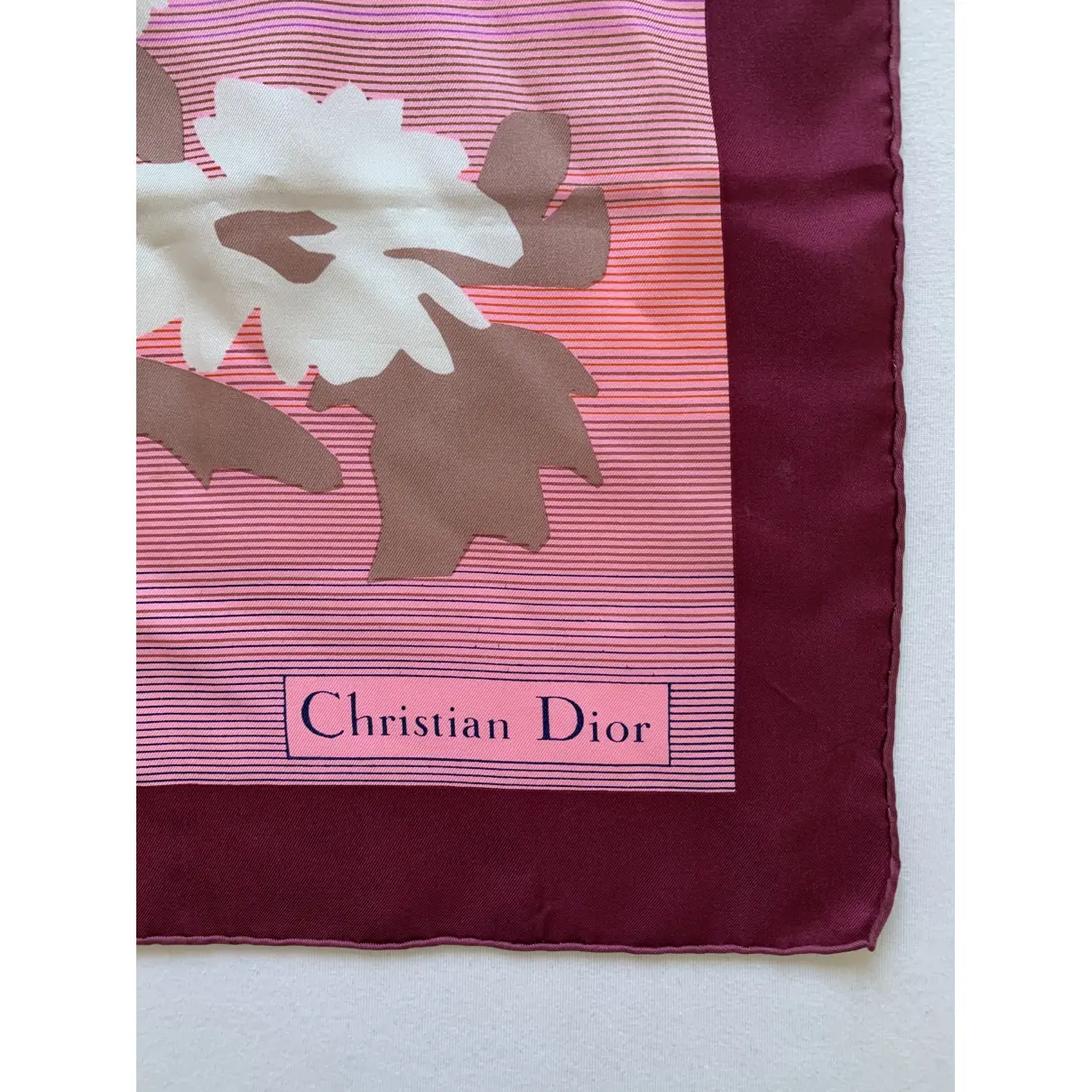 Luxury Dior Silk handkerchief Women - Vintage