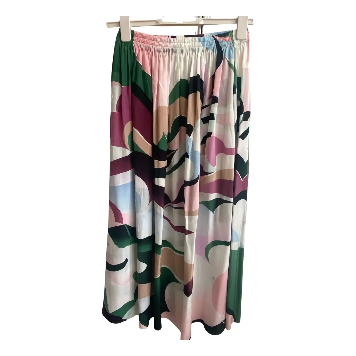 Silk mid-length skirt Emilio Pucci