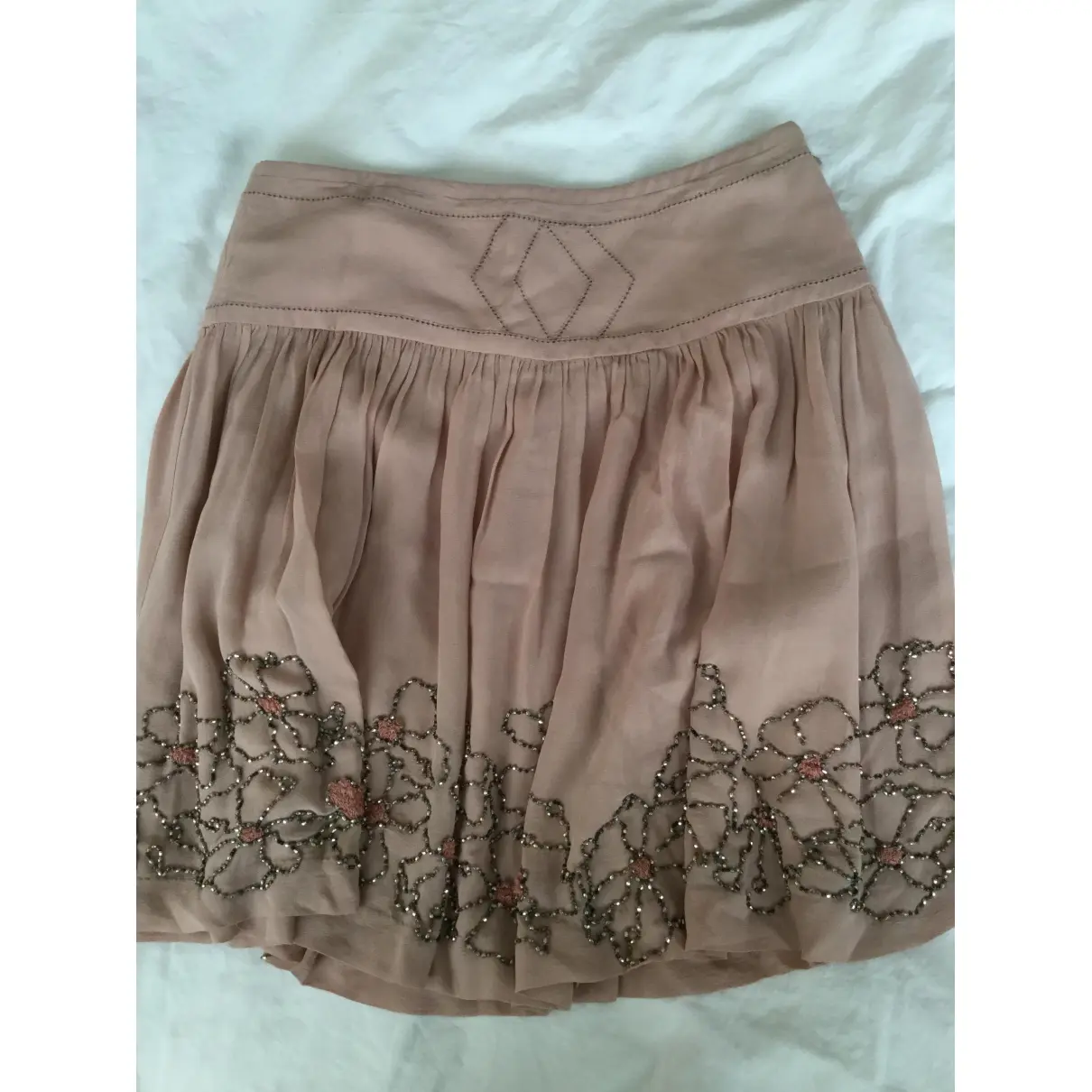 Jigsaw Silk mini skirt for sale