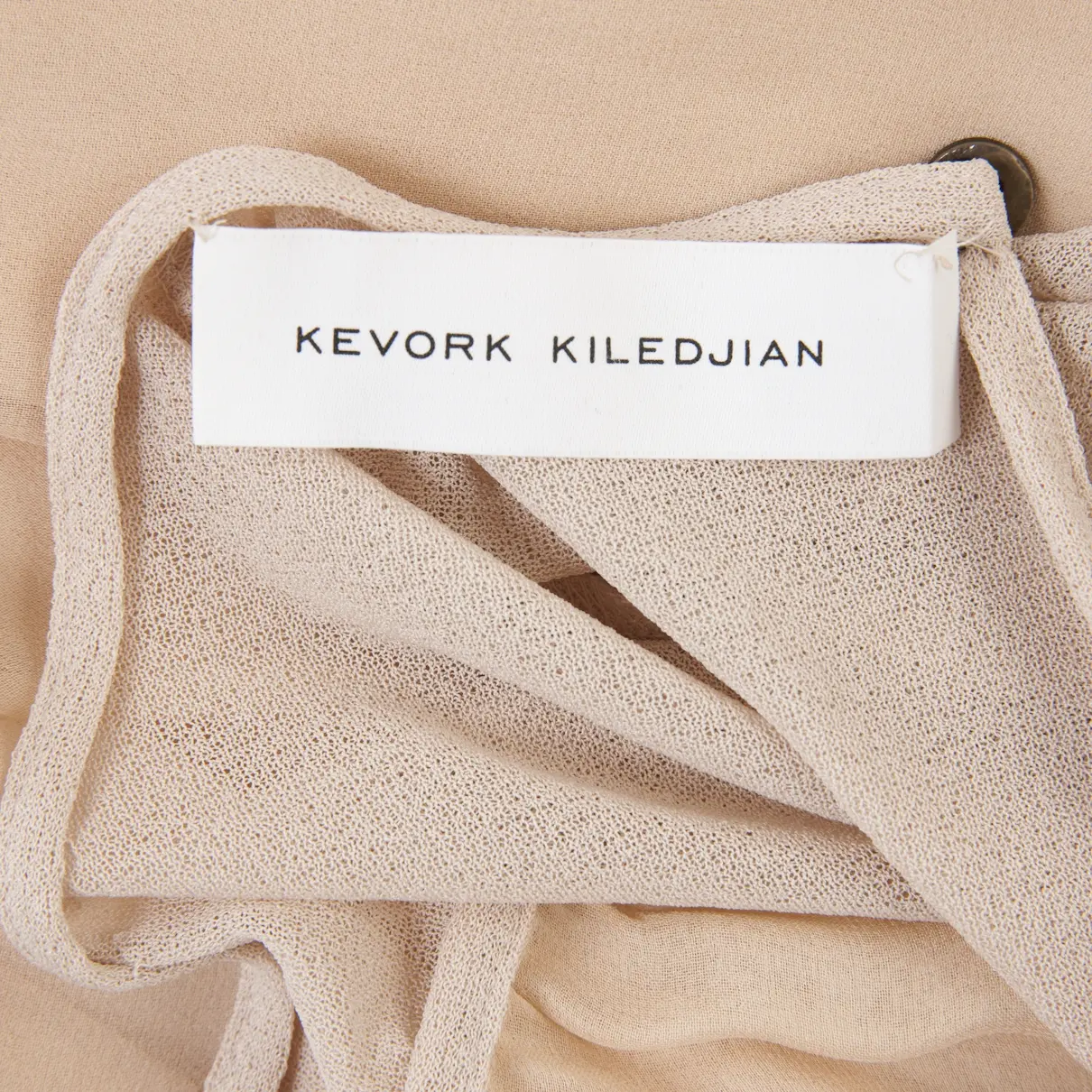 Buy Kevok Kiledijan Pink Silk Dress online