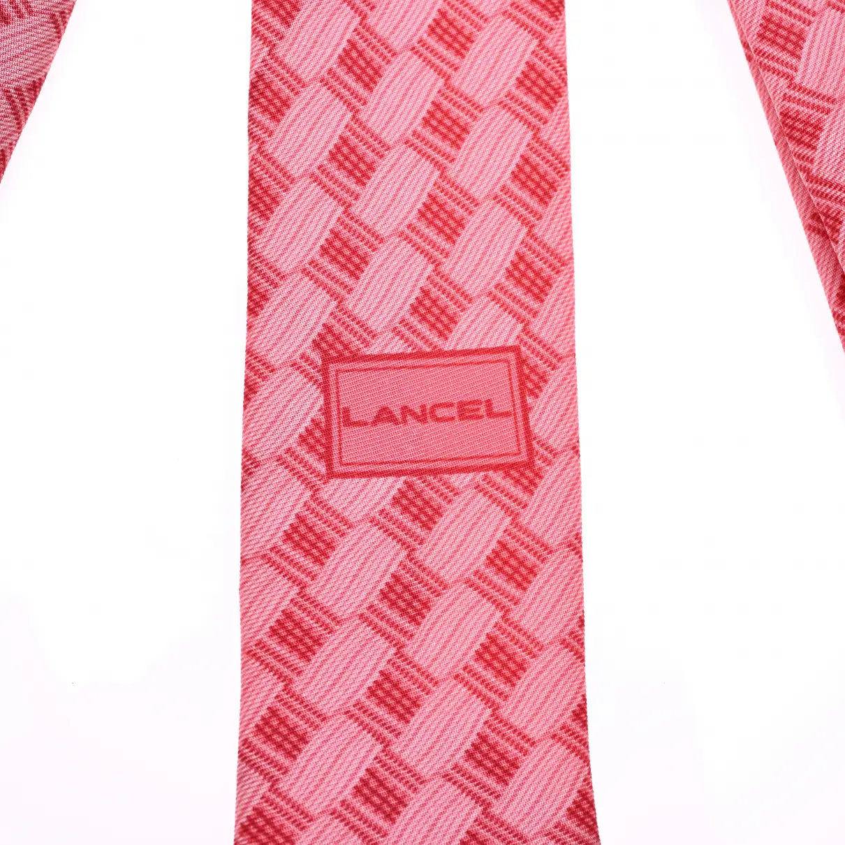 Silk tie Lancel