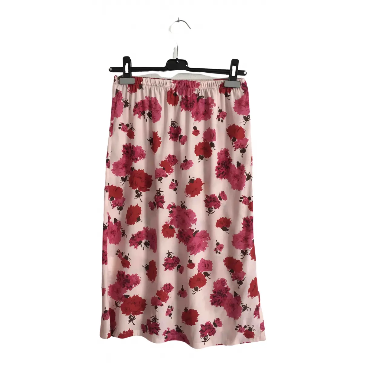 Silk mid-length skirt Laura Urbinati