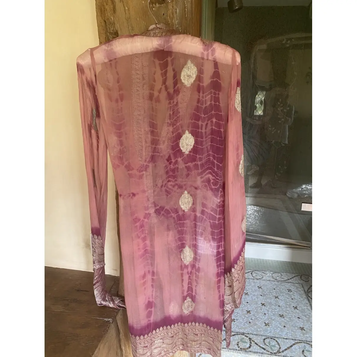 LIZA BRUCE Silk mid-length dress for sale
