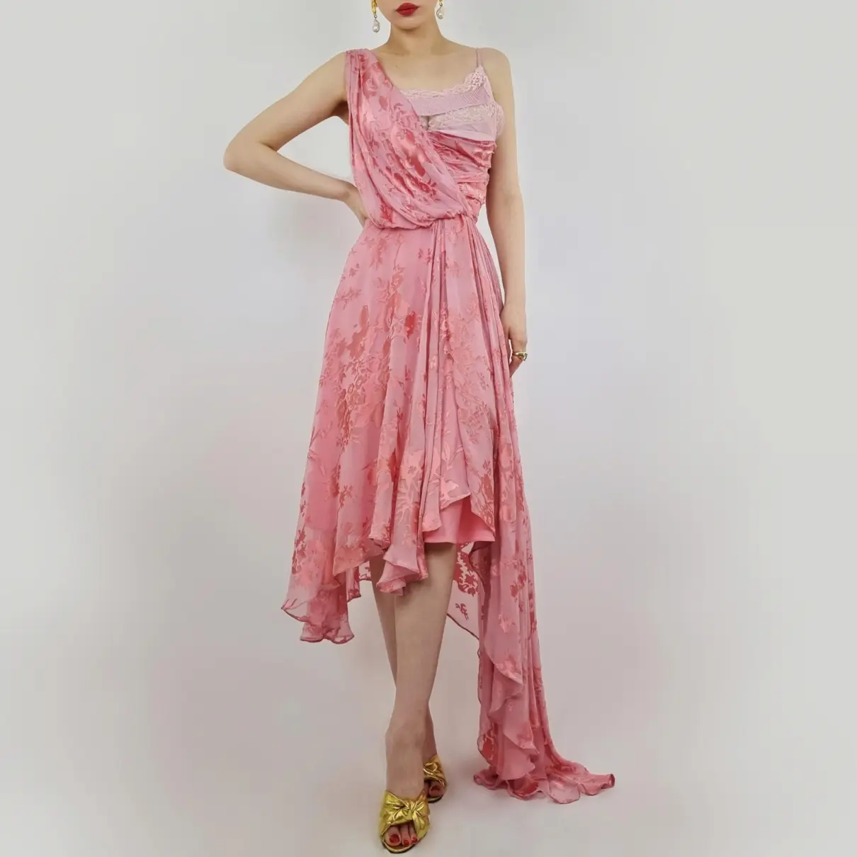 Silk maxi dress Preen by Thornton Bregazzi
