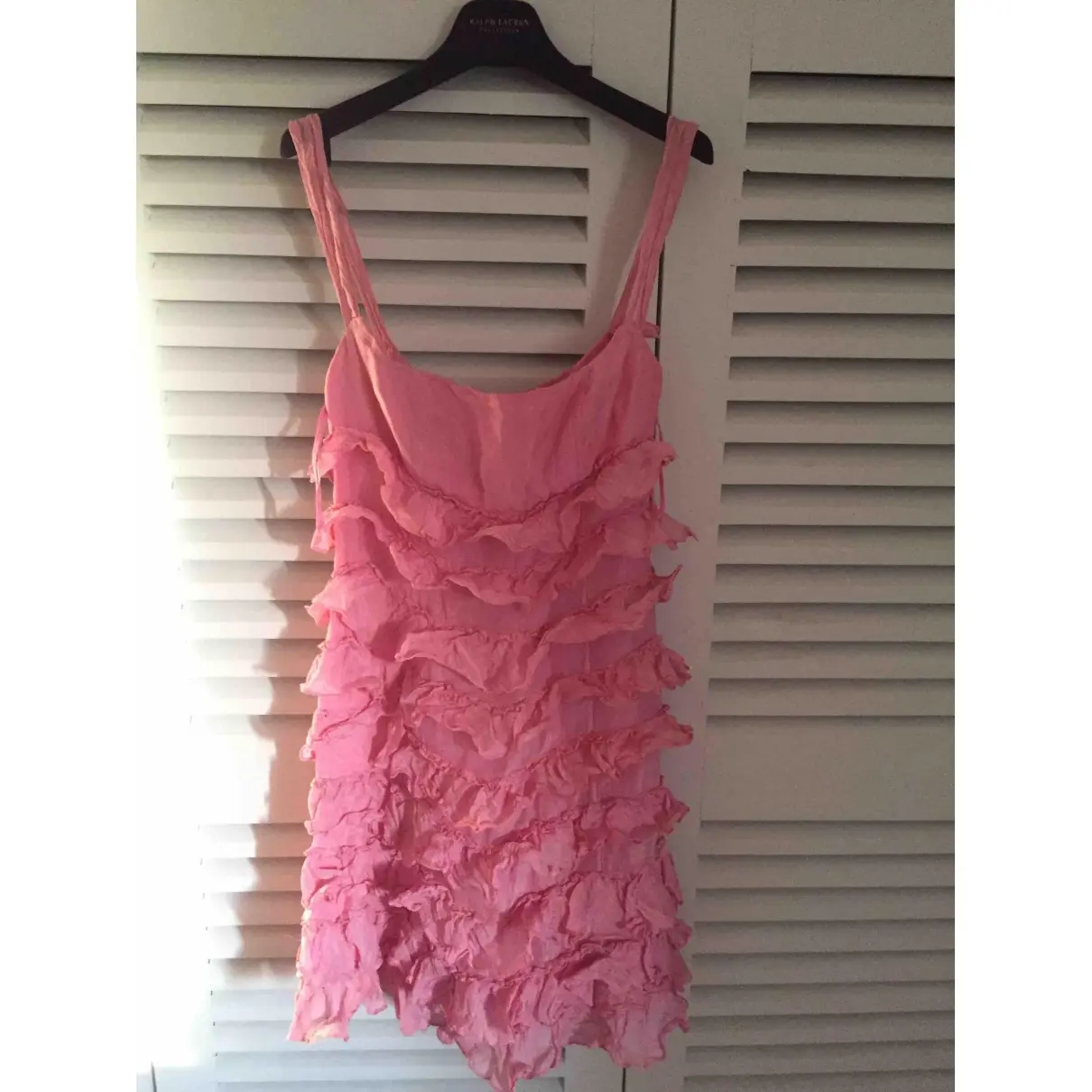 Buy Ralph Lauren Purple Label Silk mid-length dress online