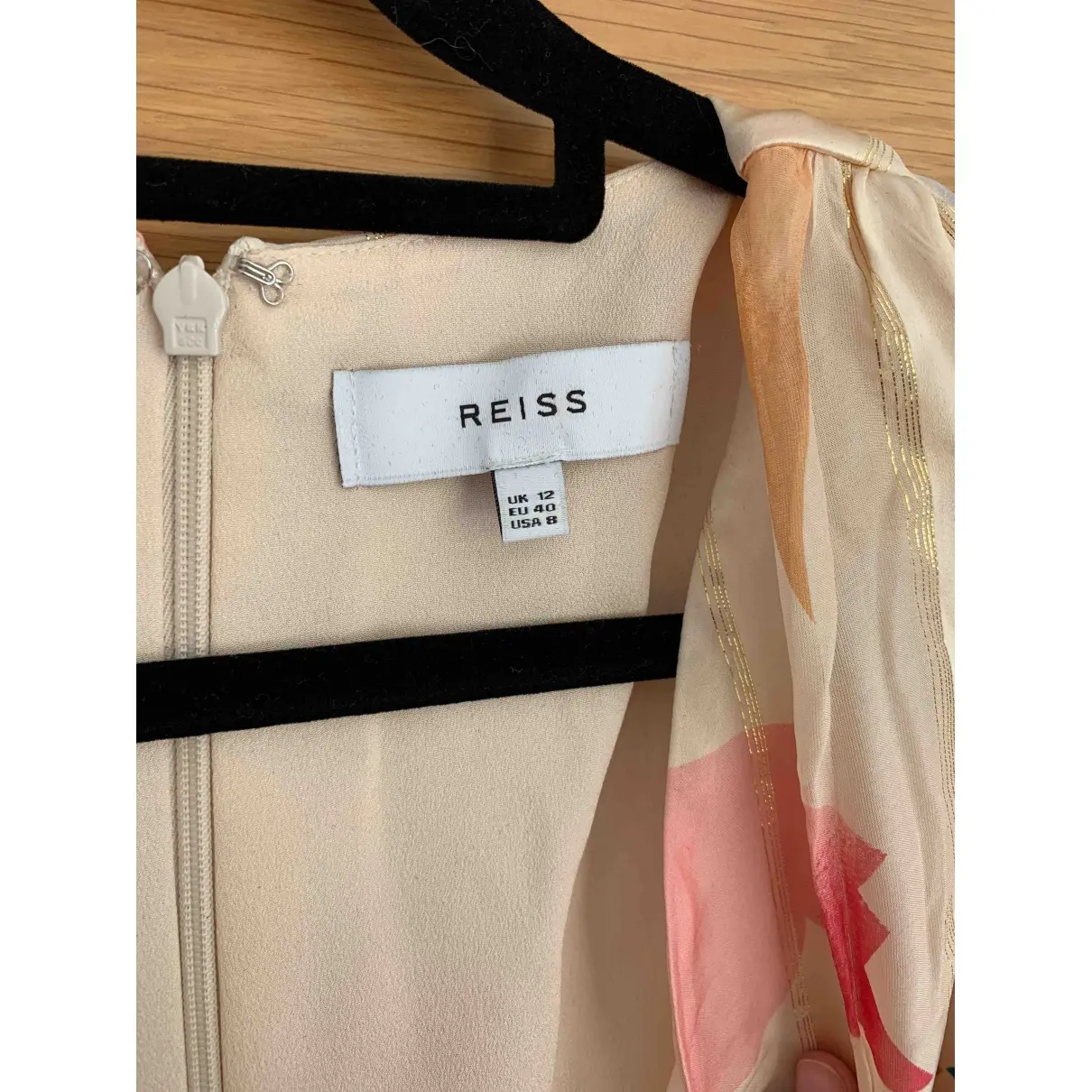 Buy Reiss Silk mid-length dress online