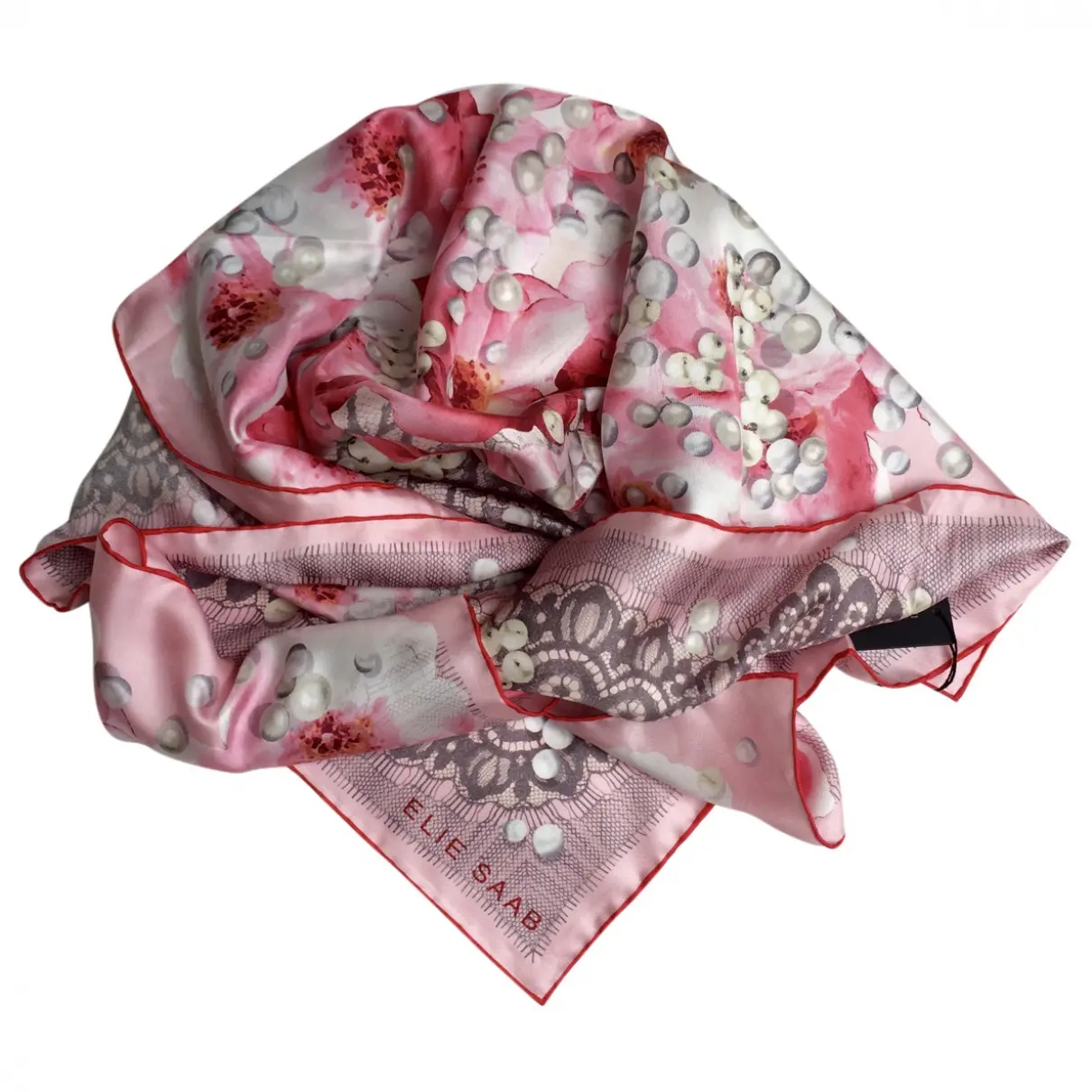 Silk scarf Elie Saab