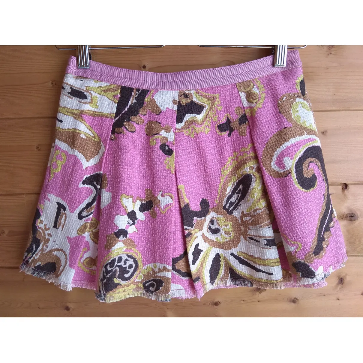 Buy Tory Burch Silk mini skirt online
