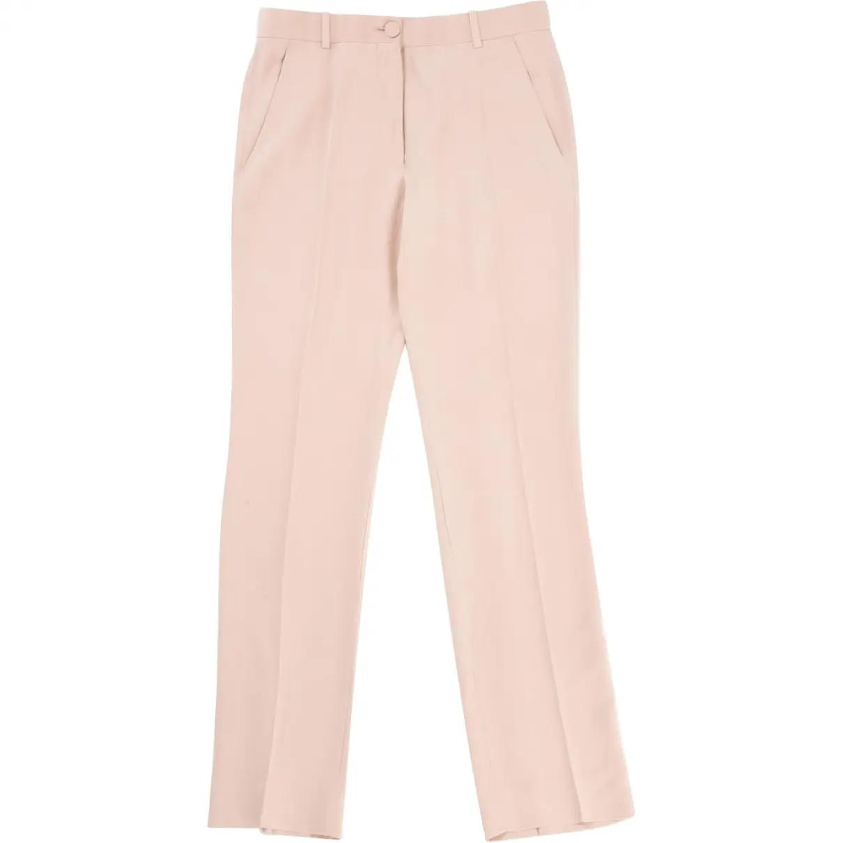 Pink Silk Trousers The Row