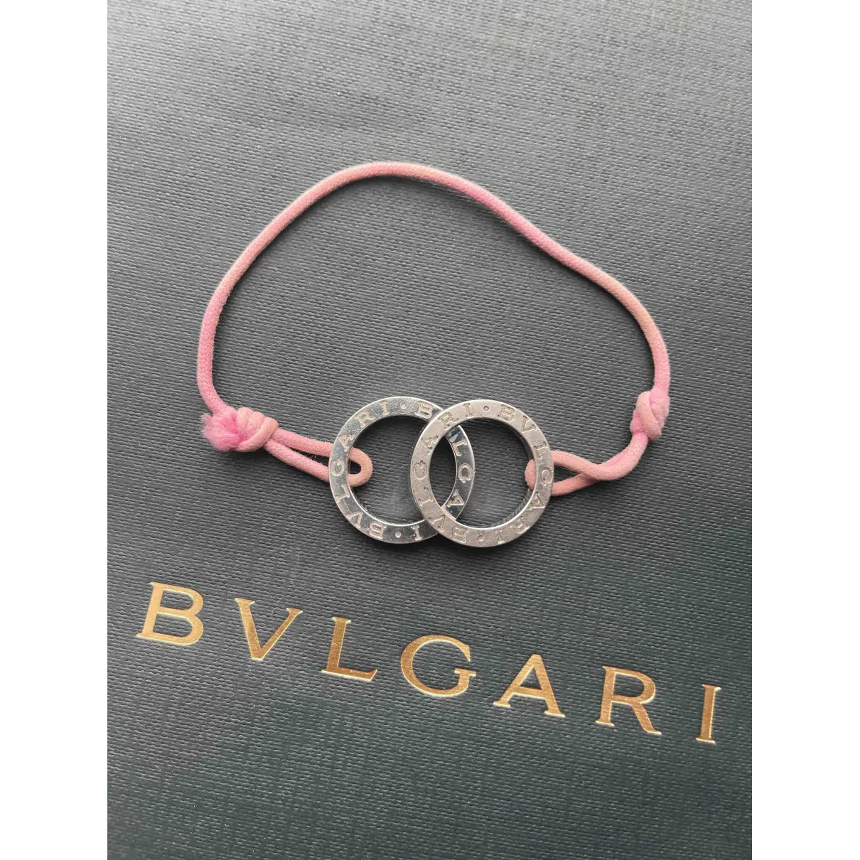 Bulgari silver bracelet Bvlgari