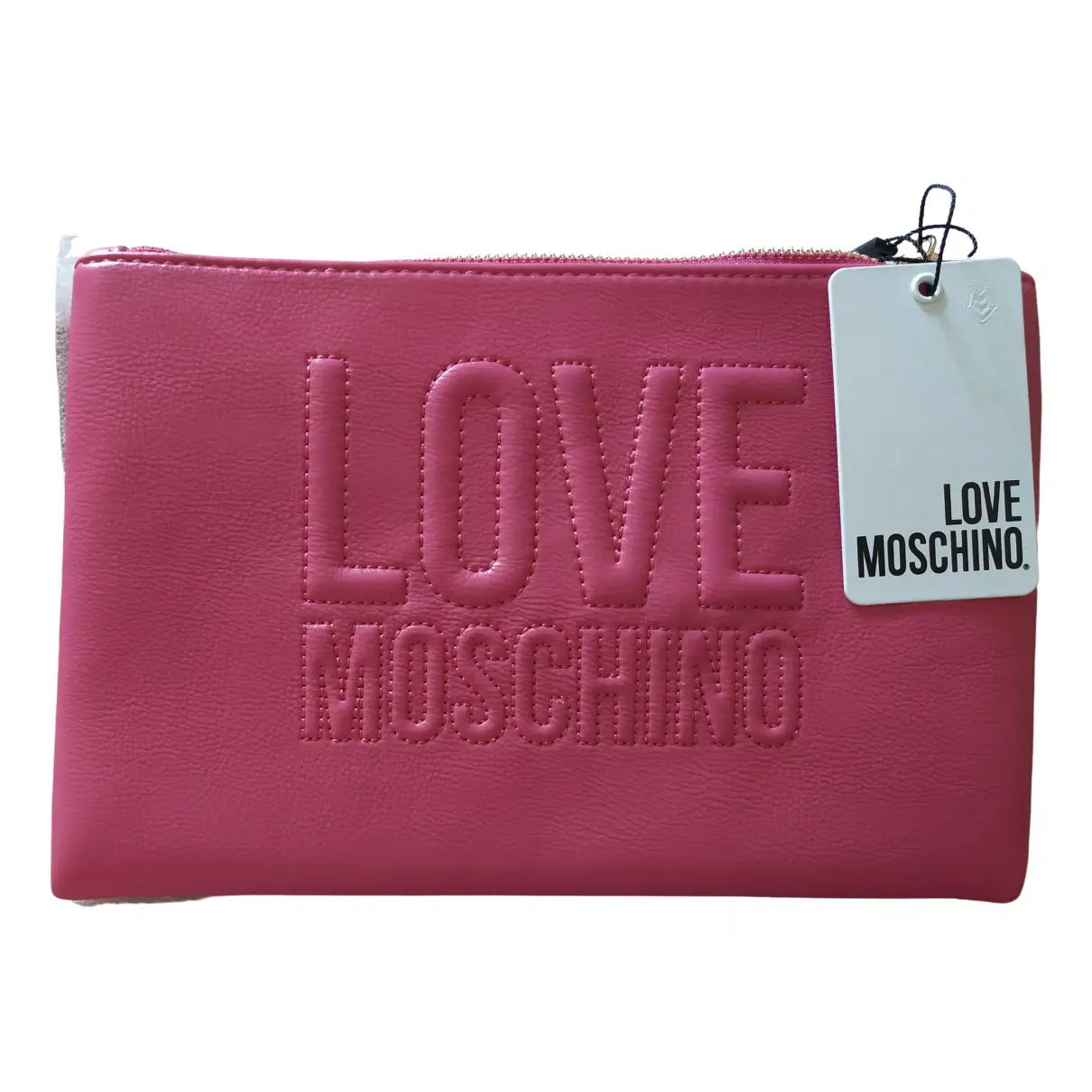 Clutch bag Moschino Love