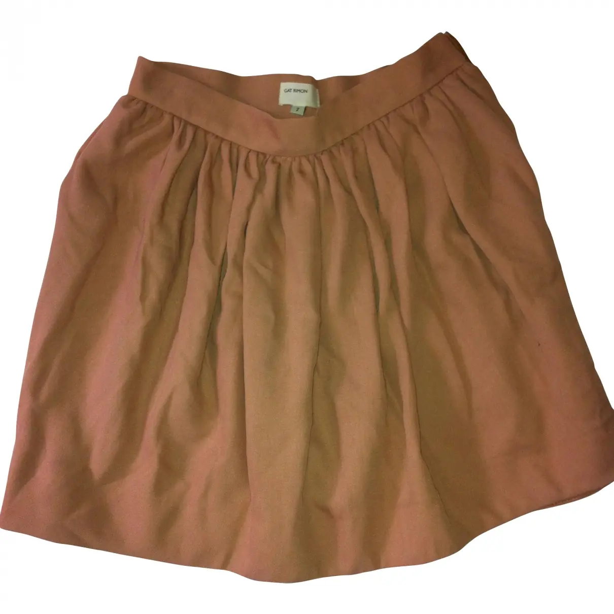Pink Synthetic Skirt Gat Rimon