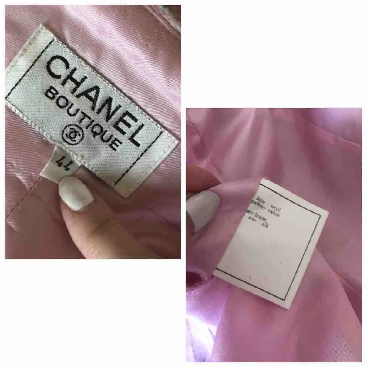 Tweed jacket Chanel - Vintage