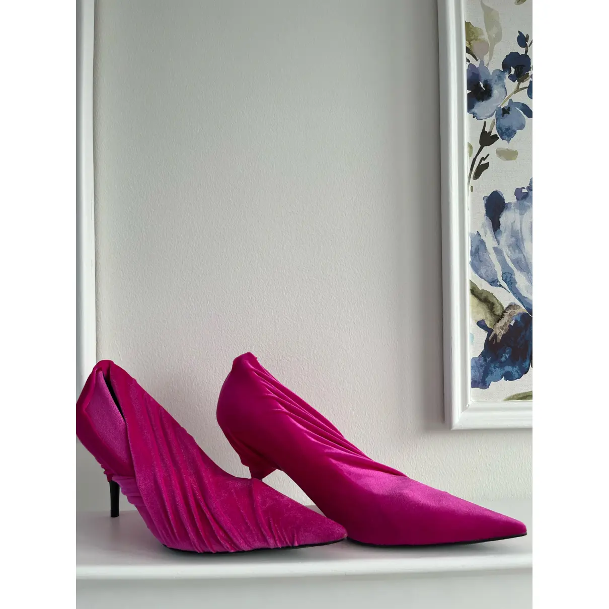 Buy Balenciaga Velvet heels online