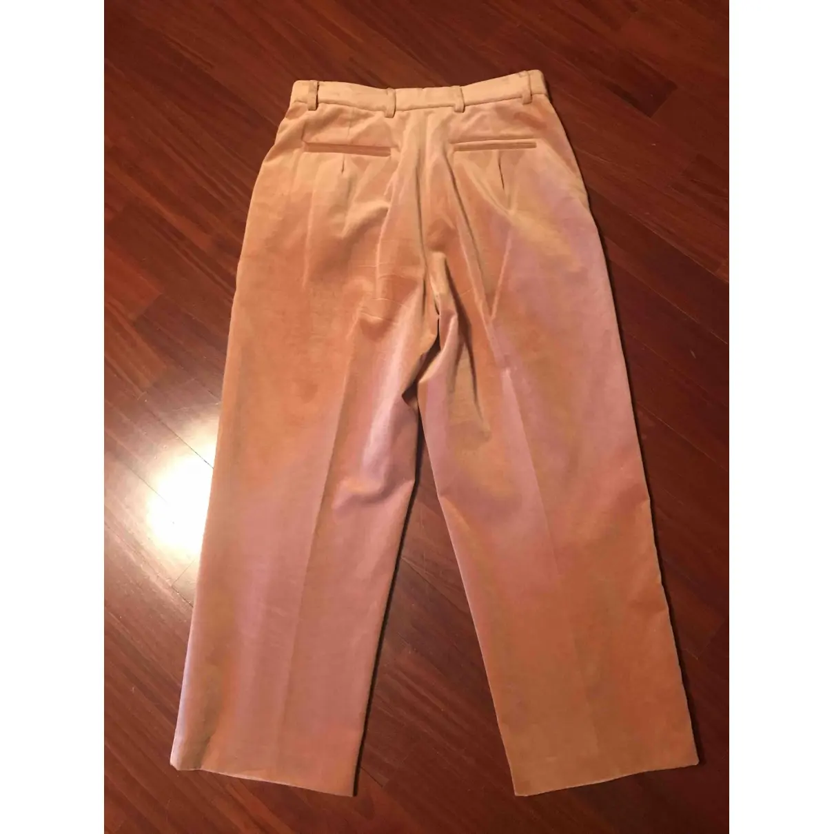 Jucca Velvet straight pants for sale