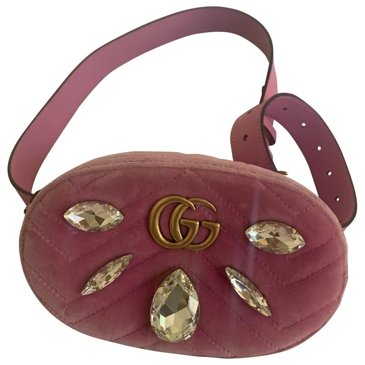 Marmont velvet handbag Gucci