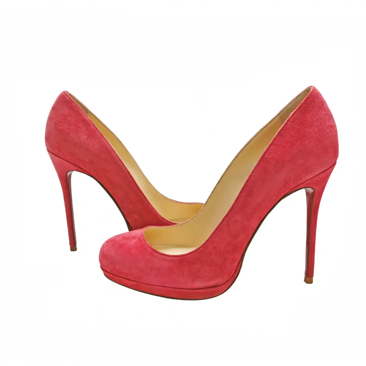 Simple pump velvet heels Christian Louboutin