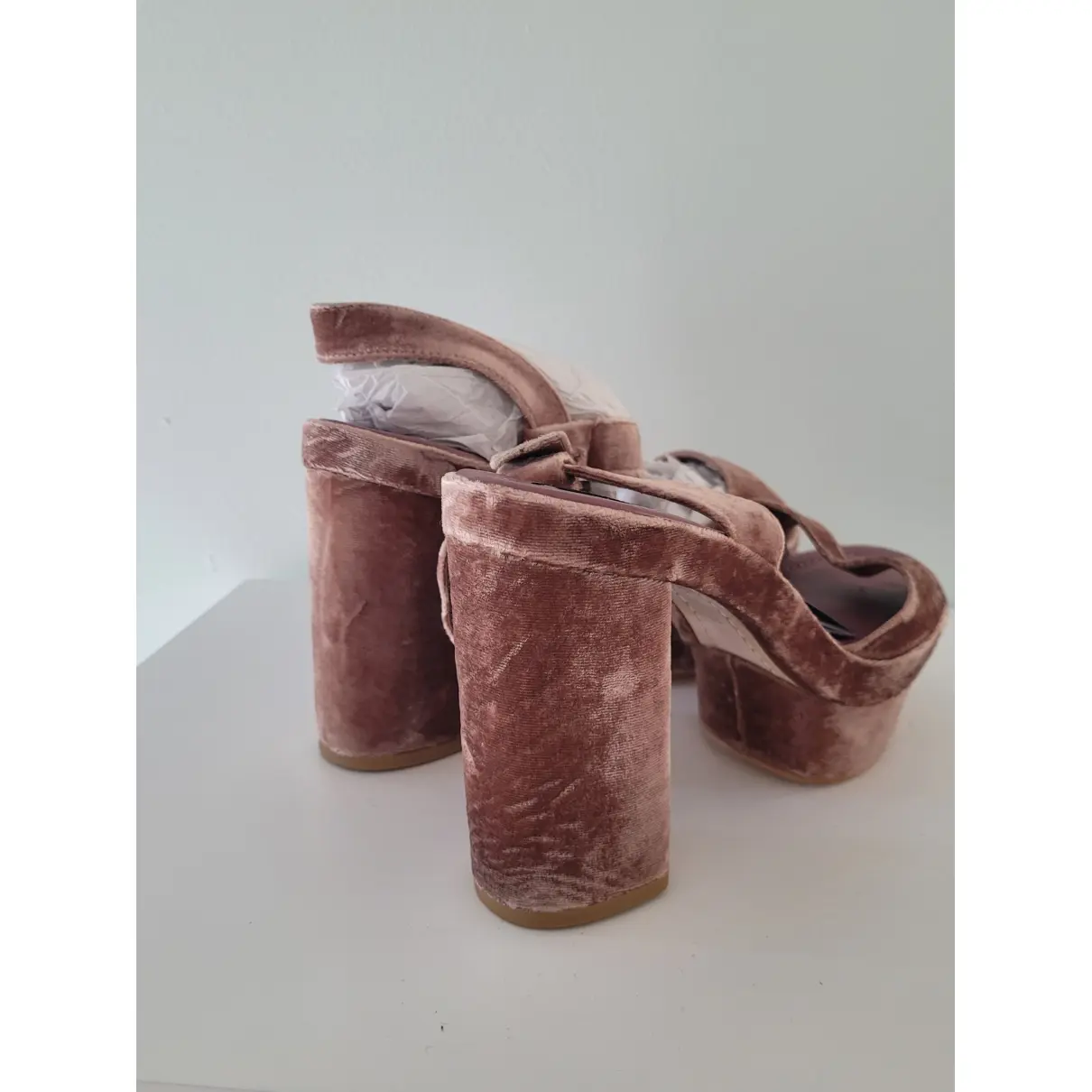 Buy Zara Velvet sandals online