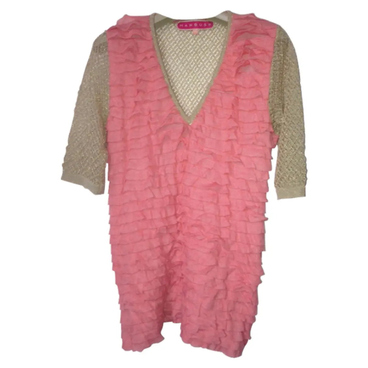 Pink Viscose Knitwear Manoush
