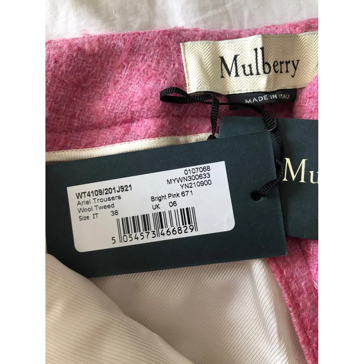 Luxury Mulberry Trousers Women