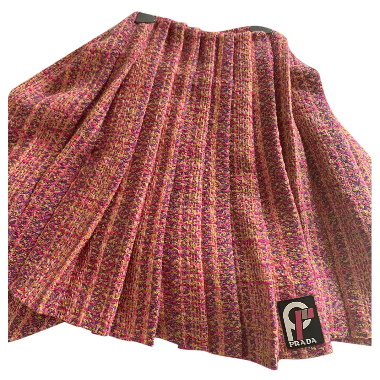 Wool mid-length skirt Prada - Vintage