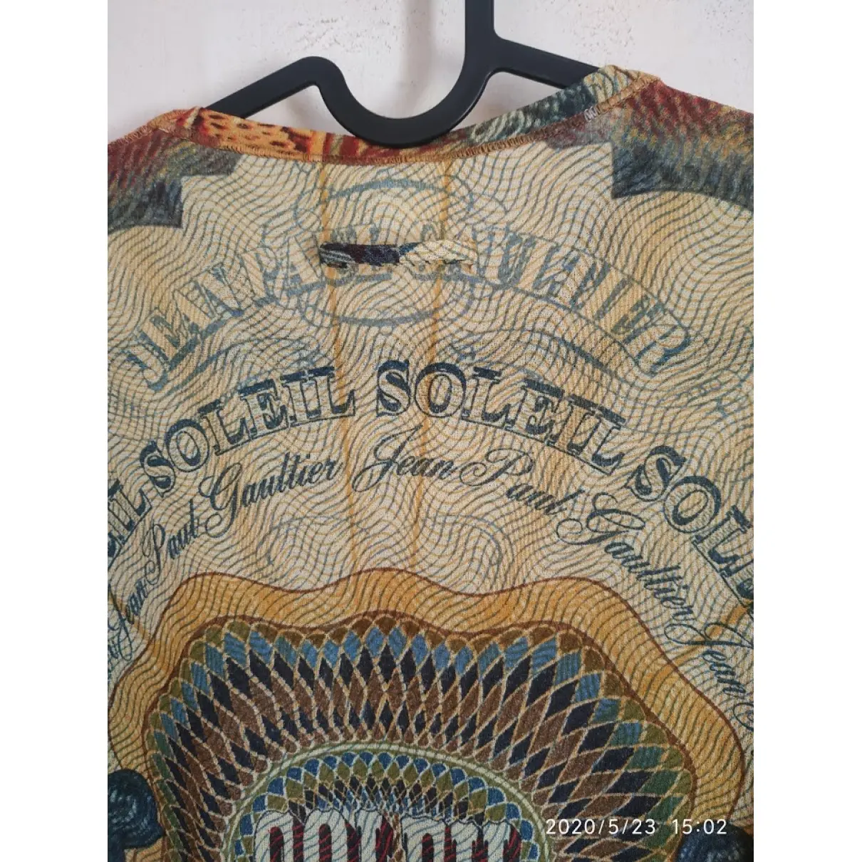 Polyester T-shirt Jean Paul Gaultier - Vintage