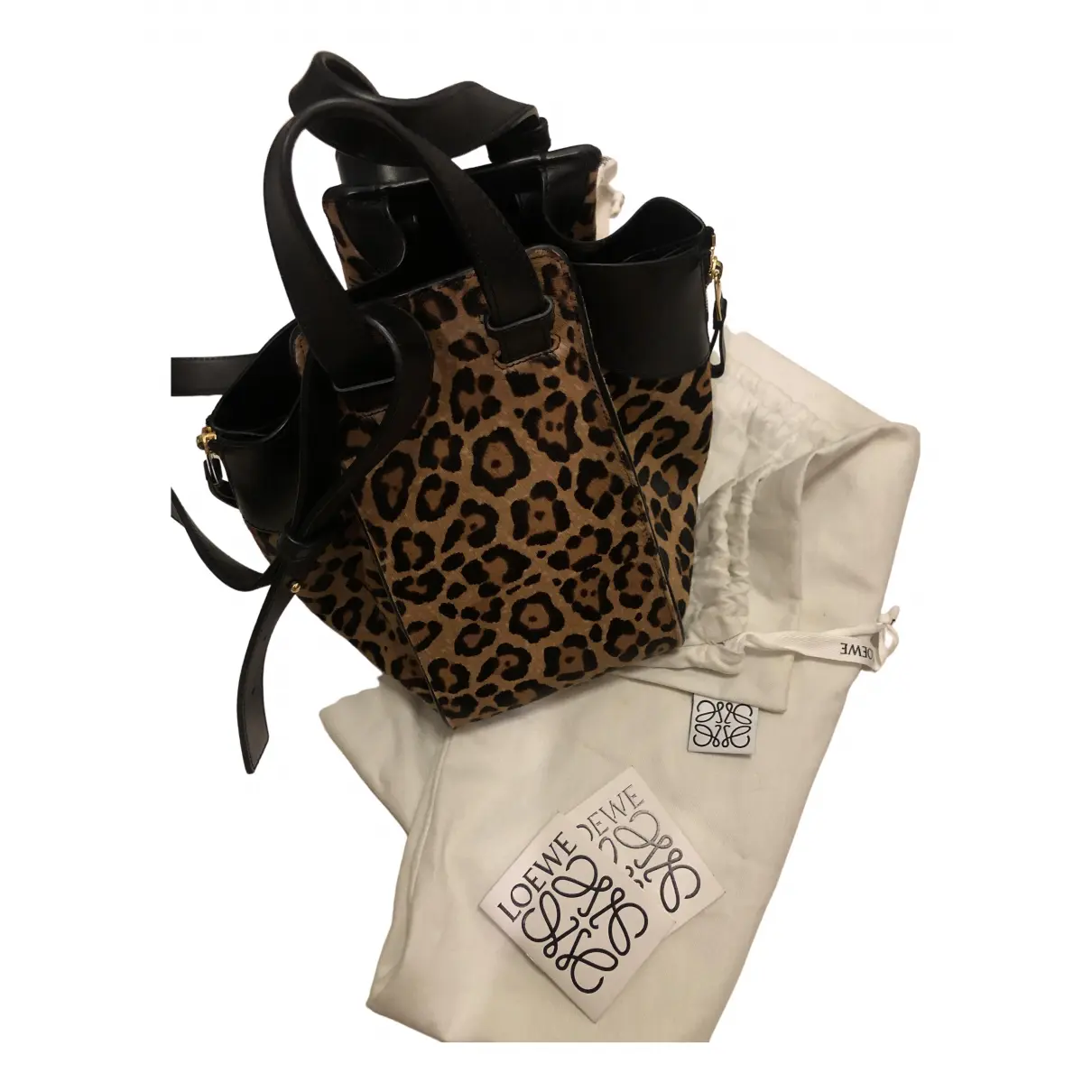 Hammock pony-style calfskin handbag Loewe