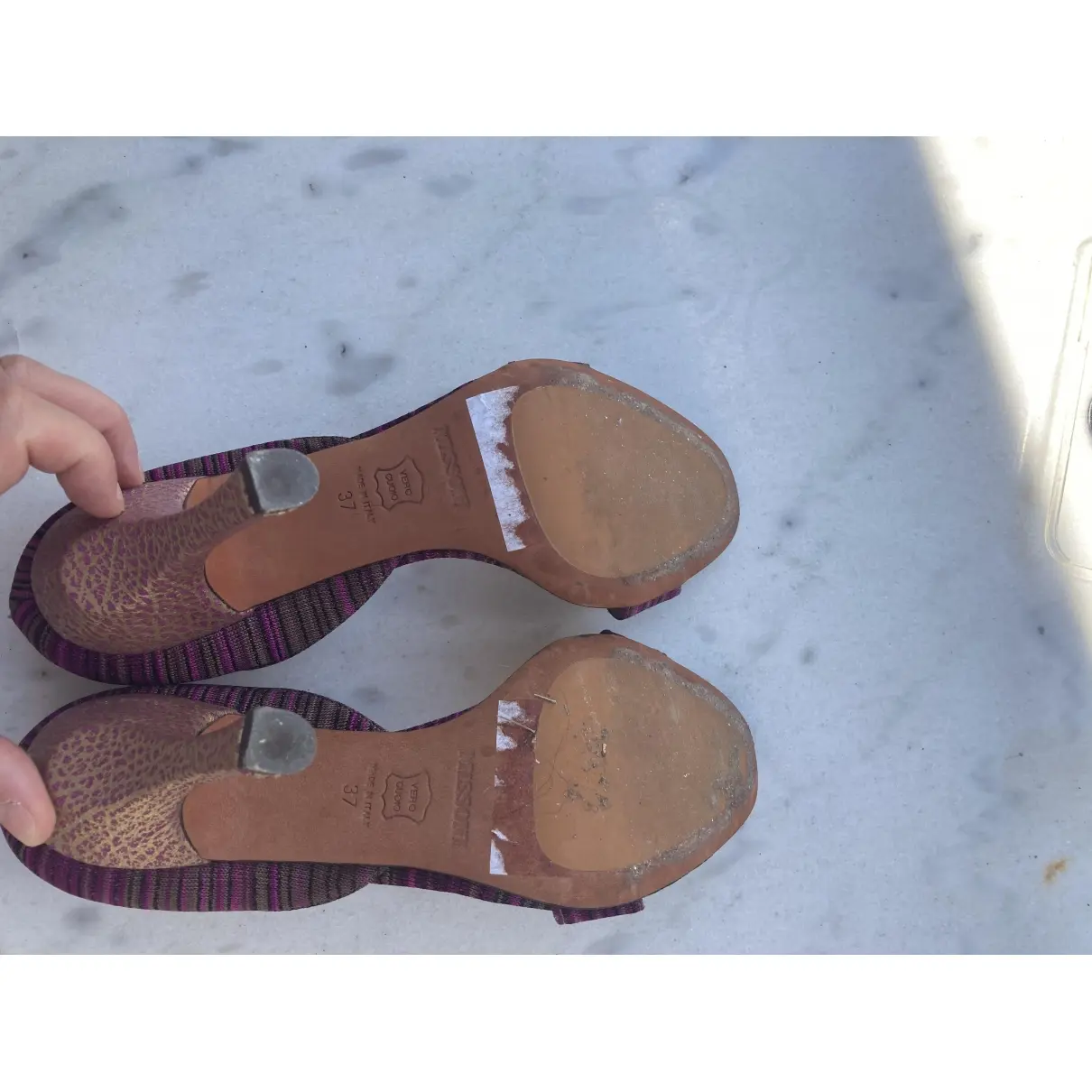 Cloth sandals Missoni